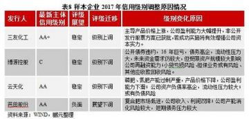 鵬元研究 2017年化學(xué)原料及化學(xué)制品行業(yè)信用風(fēng)險分析